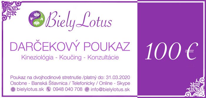 Darčekový poukaz na dvojhodinové stretnutie